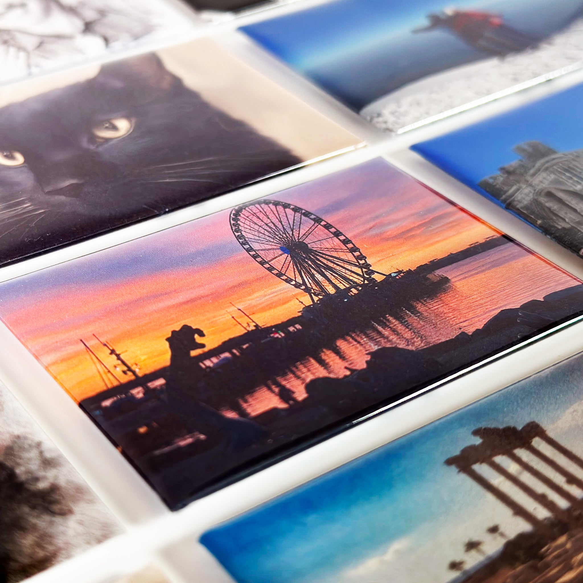 Photo Printed Magnets: Personalized Home Decor, Set of 8 (3"x2") Rectangular