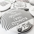 Custom Photo Pins: Personalized Pinback Buttons | Set of 8 |  2.5" Round