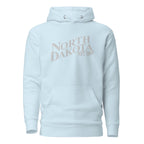 Embroidered North Dakota Premium Hoodie