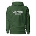 Embroidered Montana State Premium Hoodie
