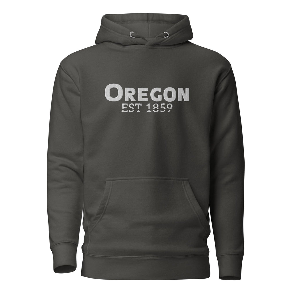 Embroidered Oregon State Premium Hoodie