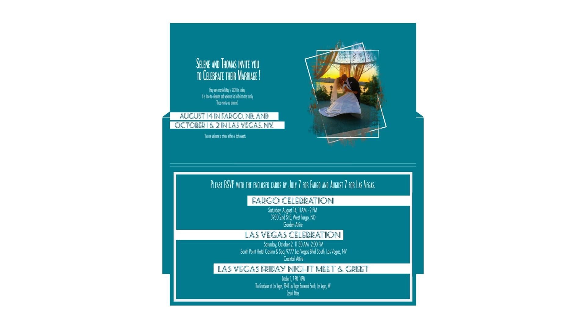 Animated Wedding Invitation Suite Videos + PDF + PNG : Glam E-Invite, RSVP Video (Digital Download)