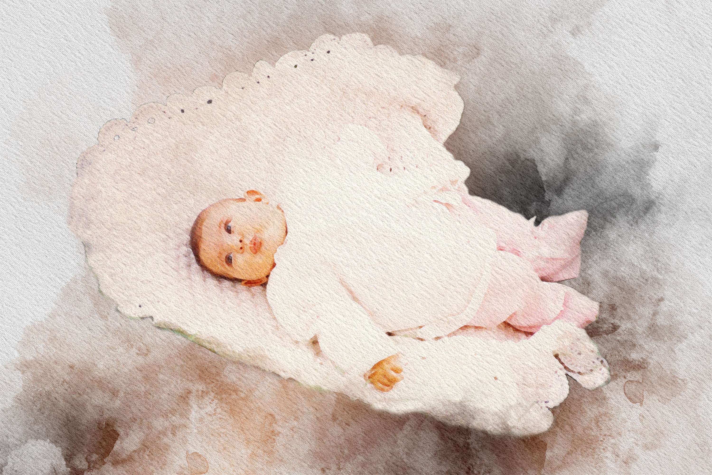 Custom Watercolor Photo Effect (Digital)