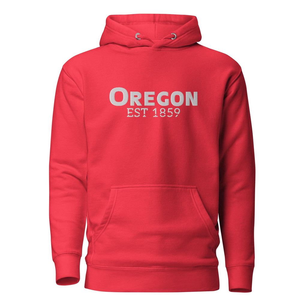 Embroidered Oregon State Premium Hoodie