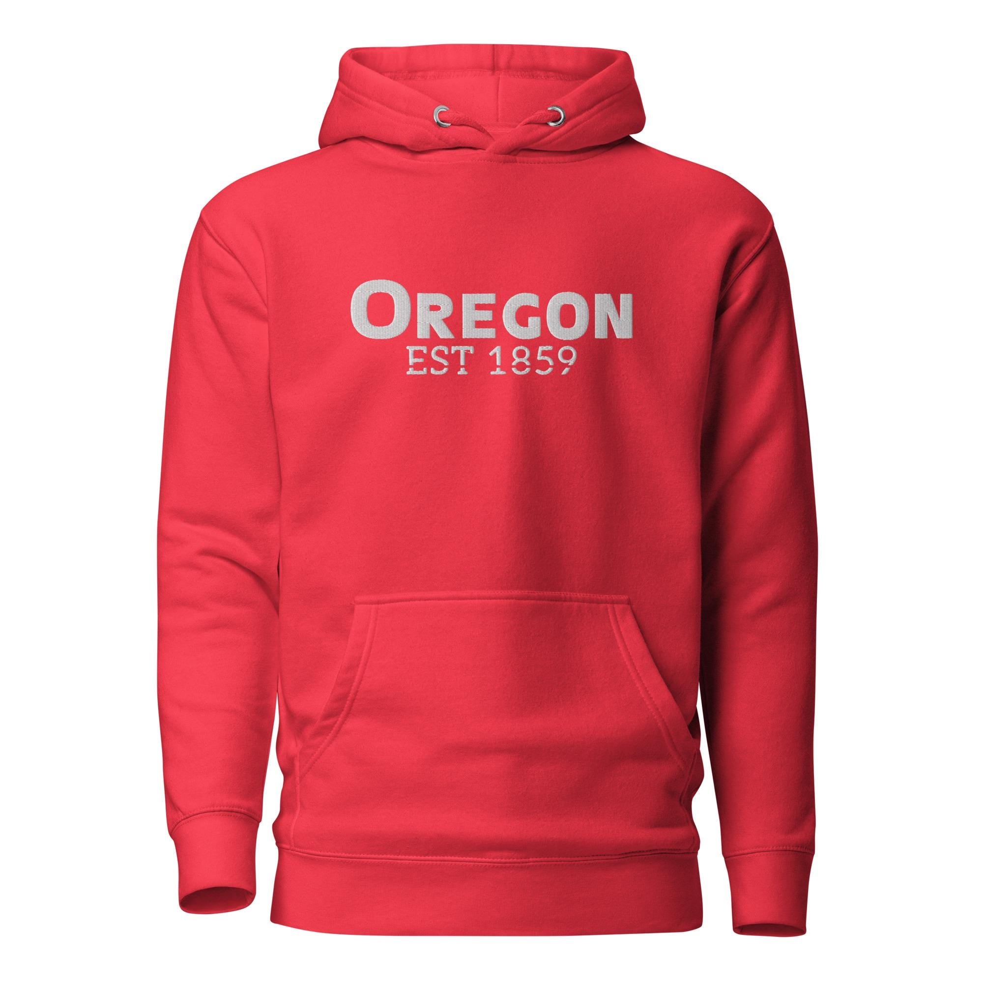 Embroidered Oregon State Premium Hoodie