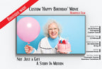 Personalized Birthday Video Gift: Cinematic Photo Slideshow (Digital Download)