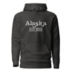 Embroidered Alaska State Premium Hoodie