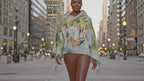 Personalized Watercolor Effect Woman Scarf